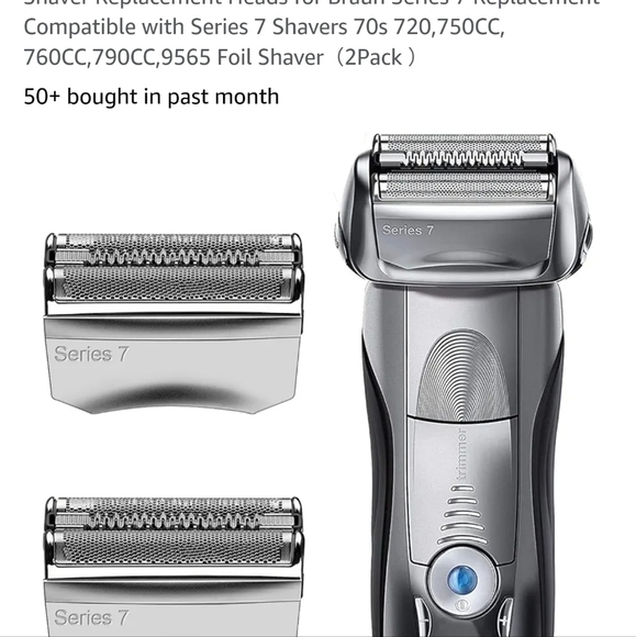 NEW open box Braun series 7 - 70S Electric Shaver Foil & Cutter Replacement Head - Picture 2 of 7